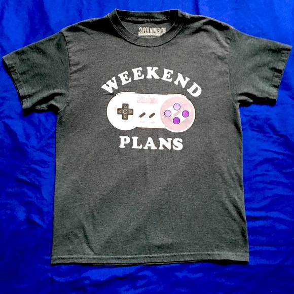 Other - Súper Nintendo Weekend Plans T shirt Size M